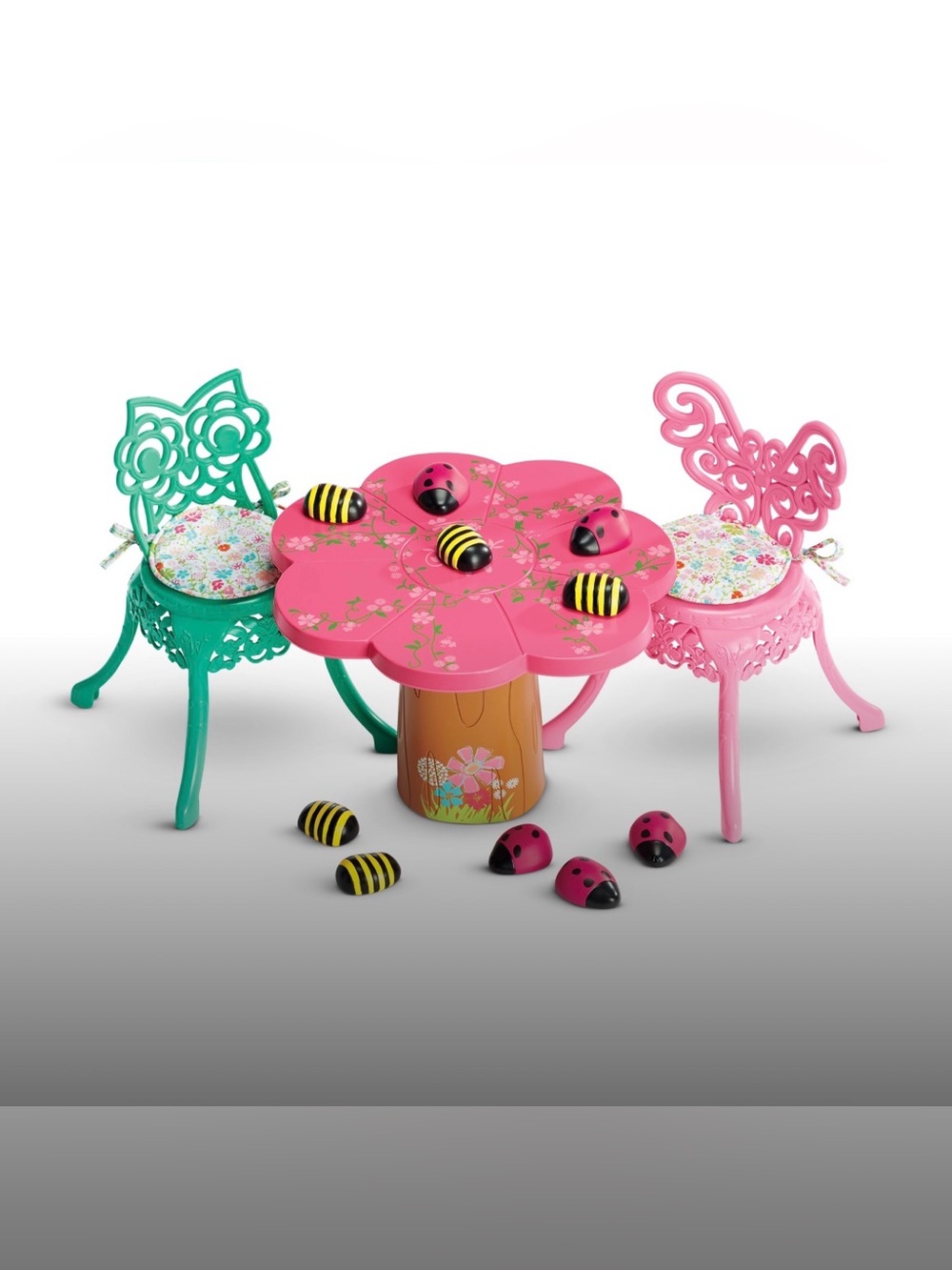 American Girl Wellie Wisher Garden Party Table and Chairs
